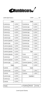 Eenvoudig, schattig en stijlvol bistro-logo bestelsjabloon