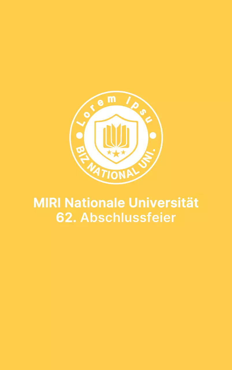 Universitätsartikel mit gelben freien Personenabbildungen