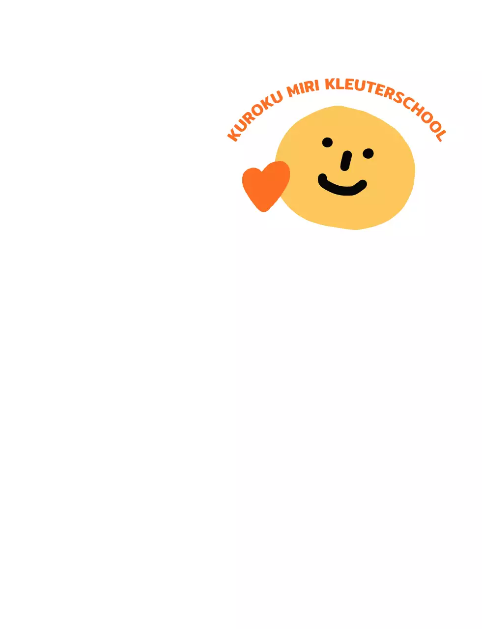 Schattige emoji kleuterschool tee