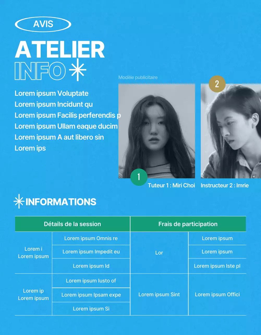 Guide des ateliers de beachcombing vintage en vert, orange et bleu