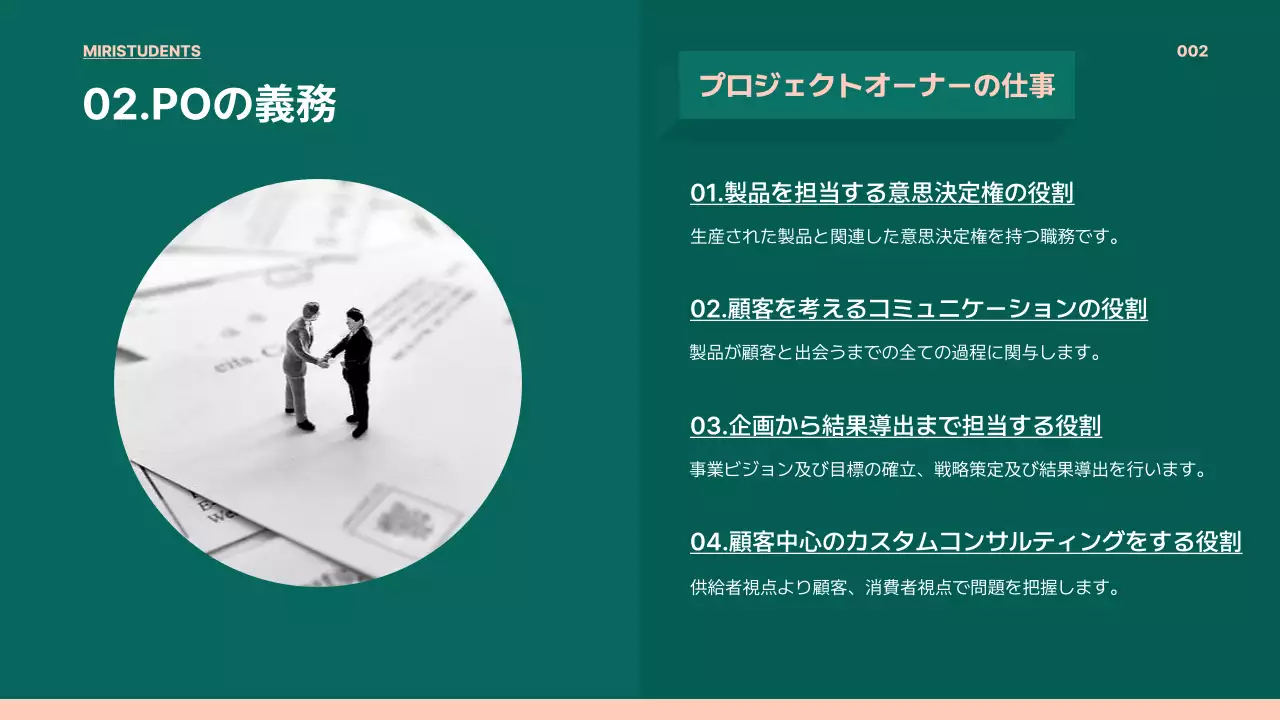 緑 シンプル レポート 企画書 プレゼンテーション