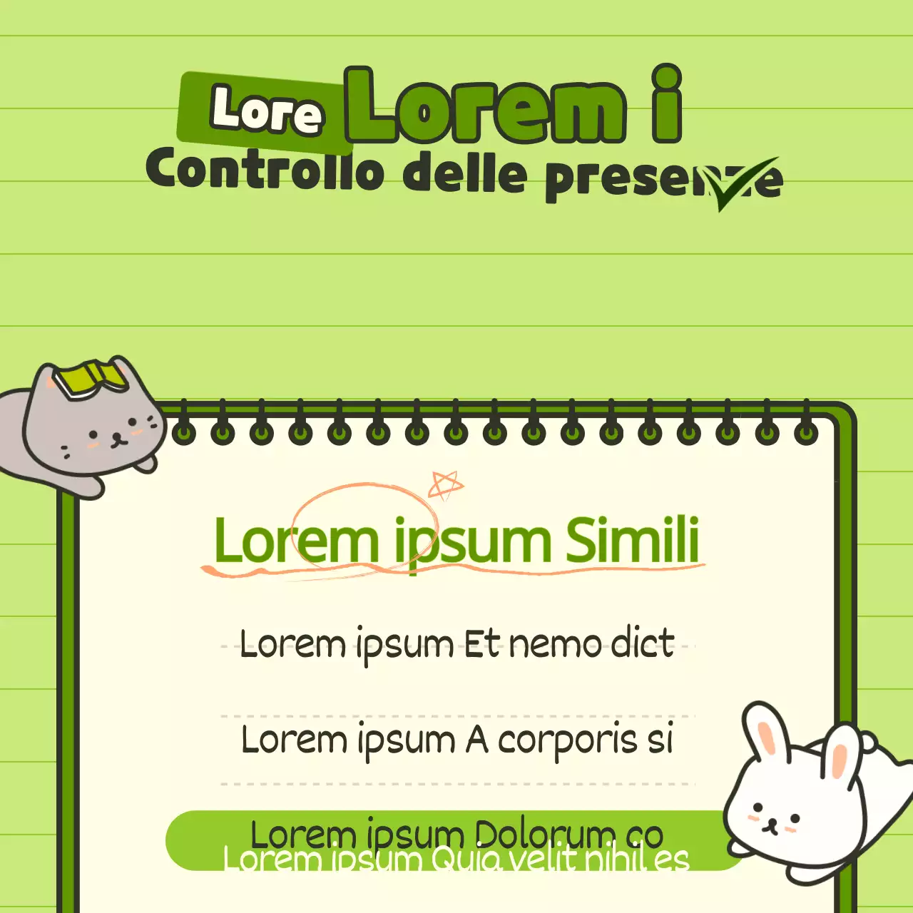 Eventi di controllo della presenza in chiesa