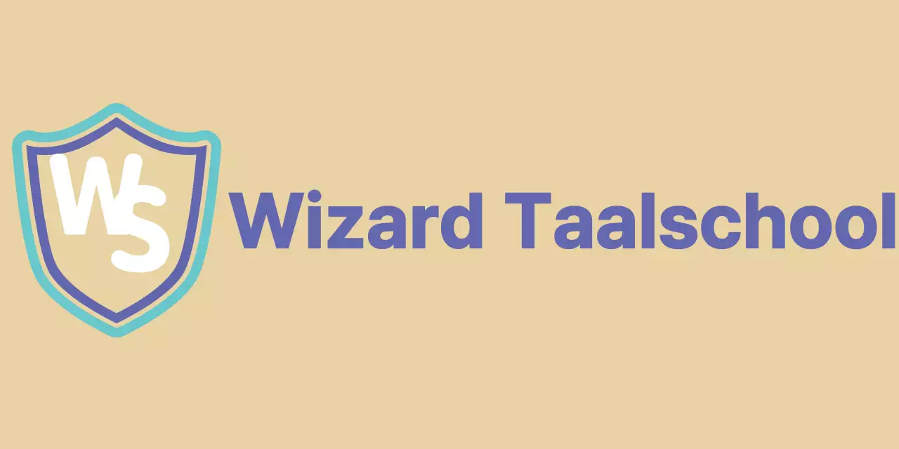 Eenvoudig en modern logo in mint en paars voor het promoten van een academie