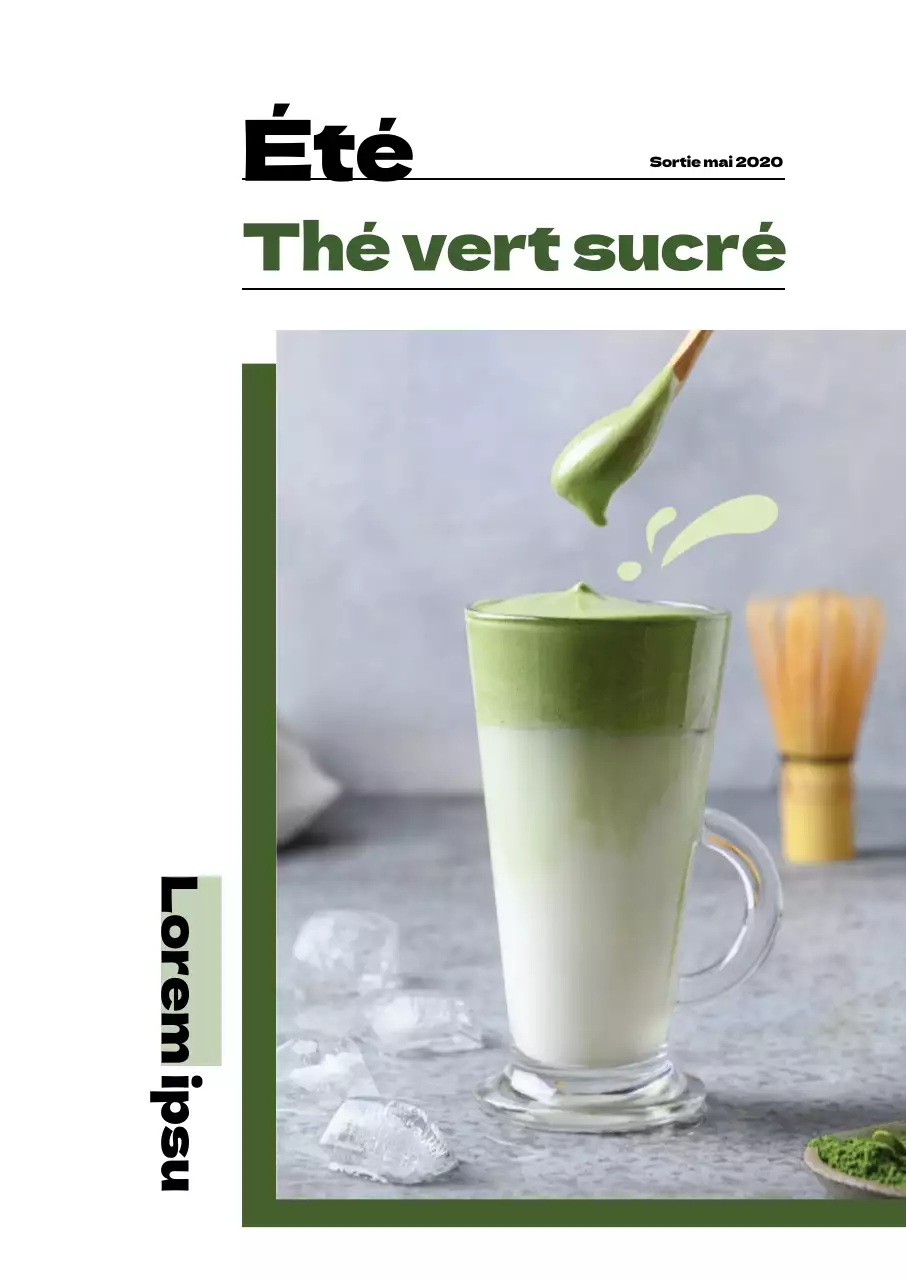 45239_Thé vert au lait