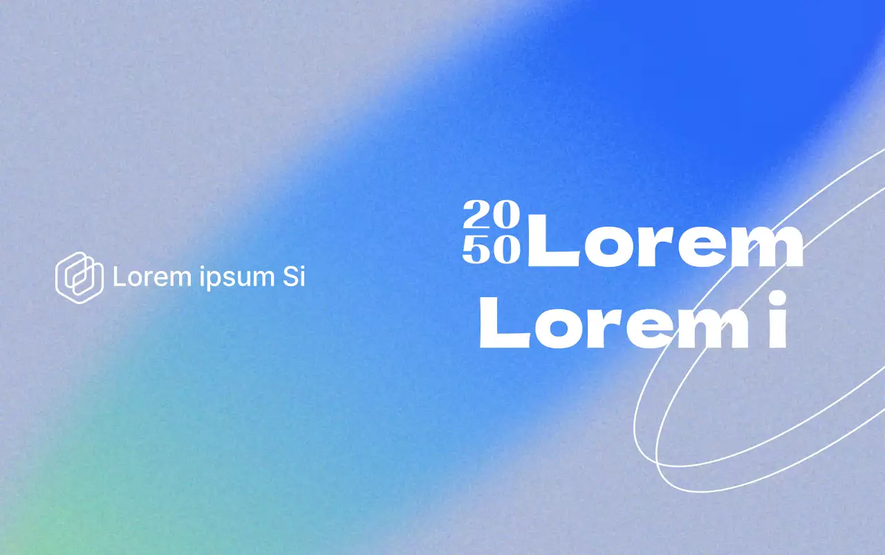 Promouvoir un festival institutionnel avec un fond dégradé de bleu et de violet