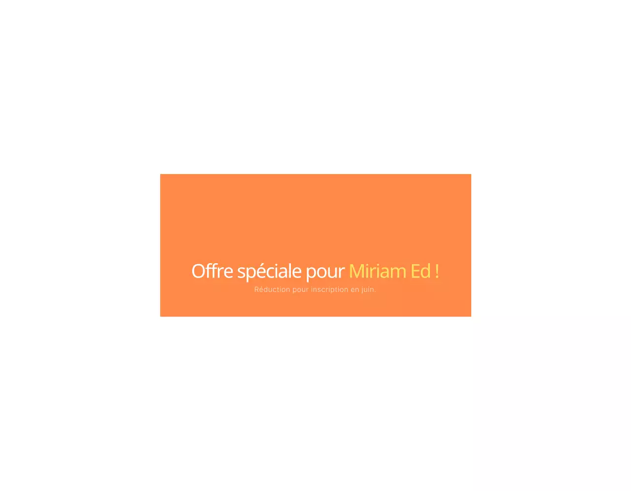 Promouvoir l'éducation de votre école en orange