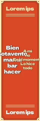 Pancarta de estilo antiguo con fondo rojo sobre la violencia escolar