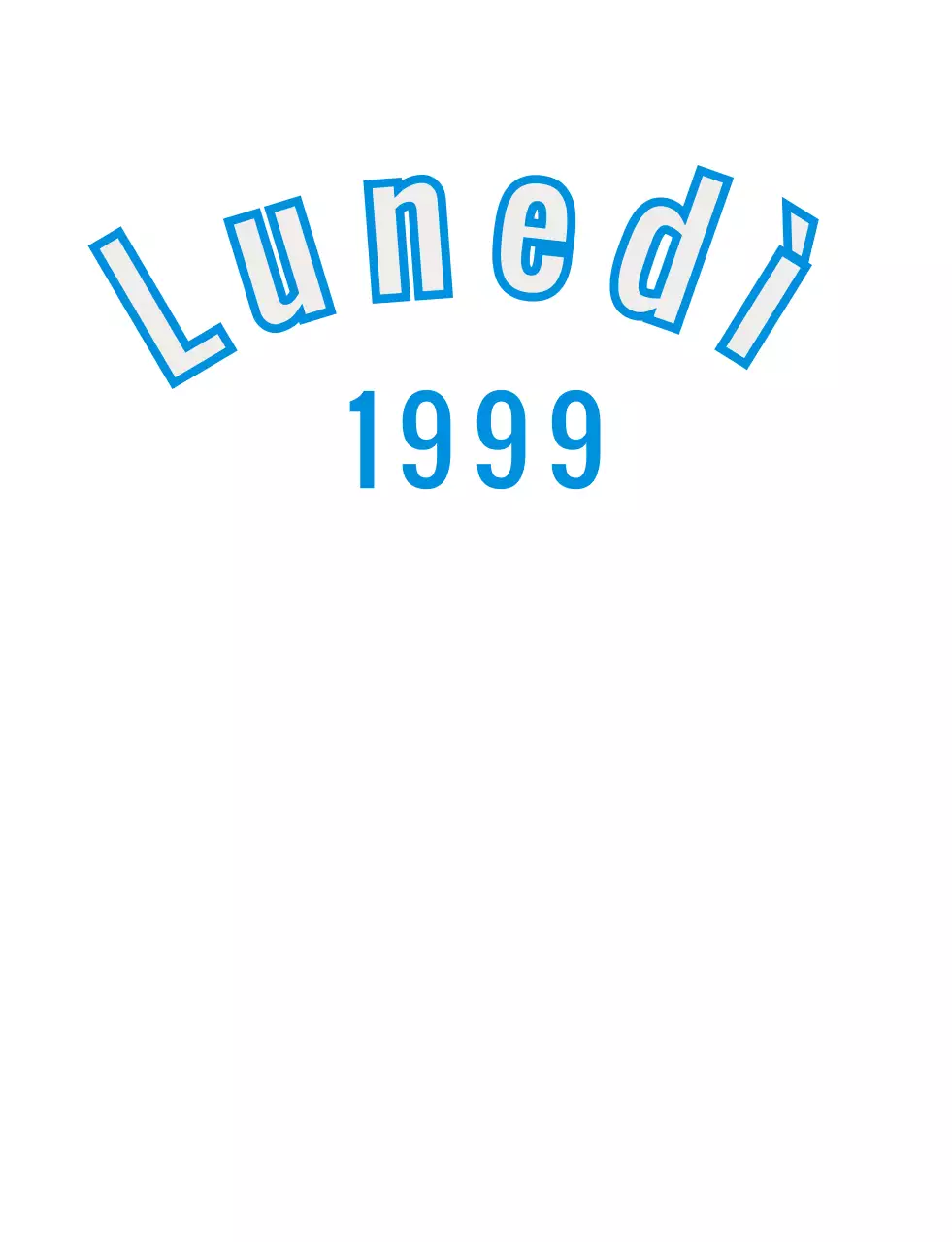 Illustrazioni floreali d'epoca e scritte del giorno della settimana in blu