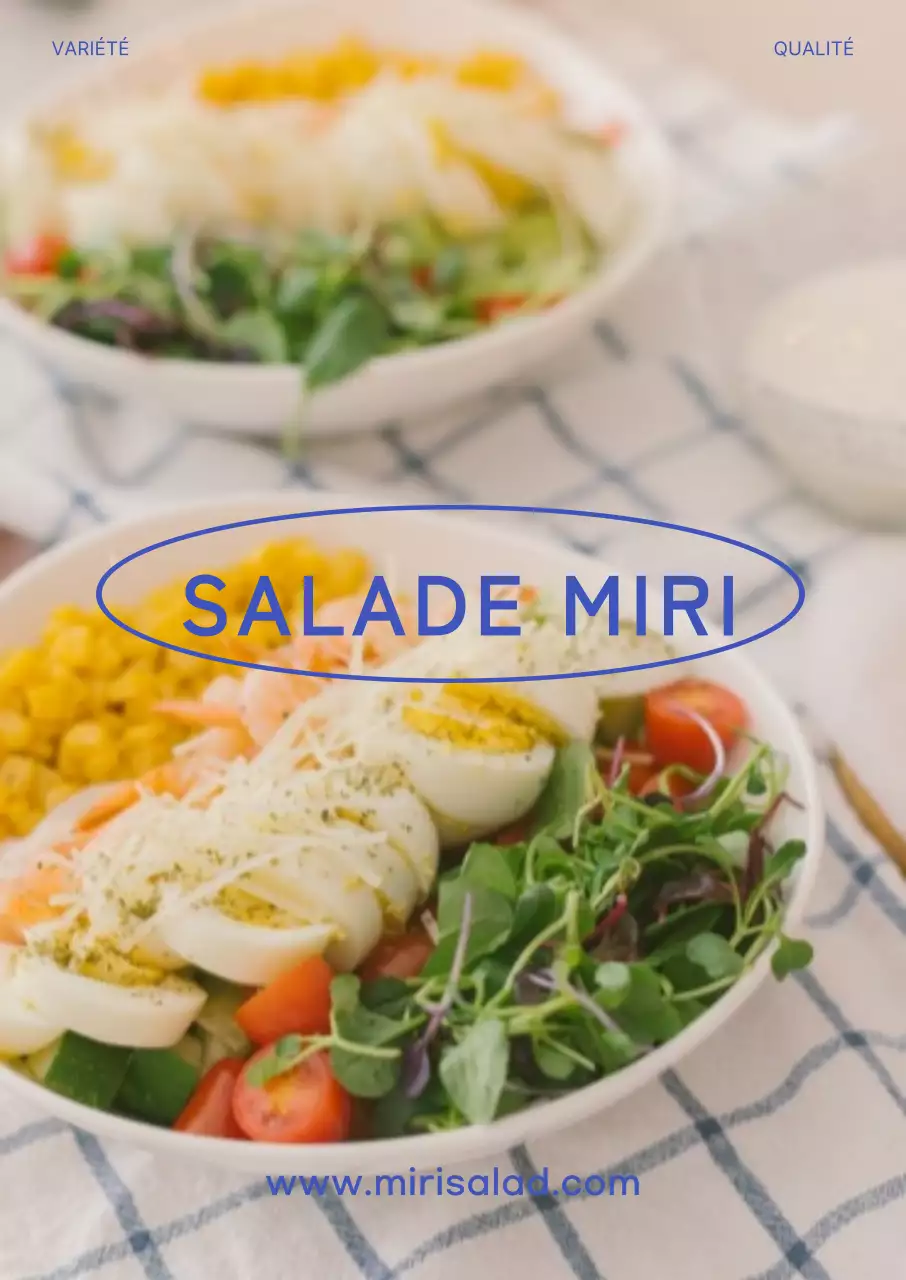 Image Salad Portrait Poster