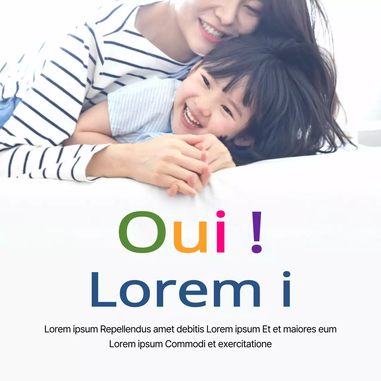 Guide YesKidsZone surligné de photos bleues et grises