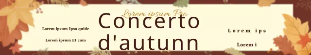 Concerto d'autunno_Garo Banner