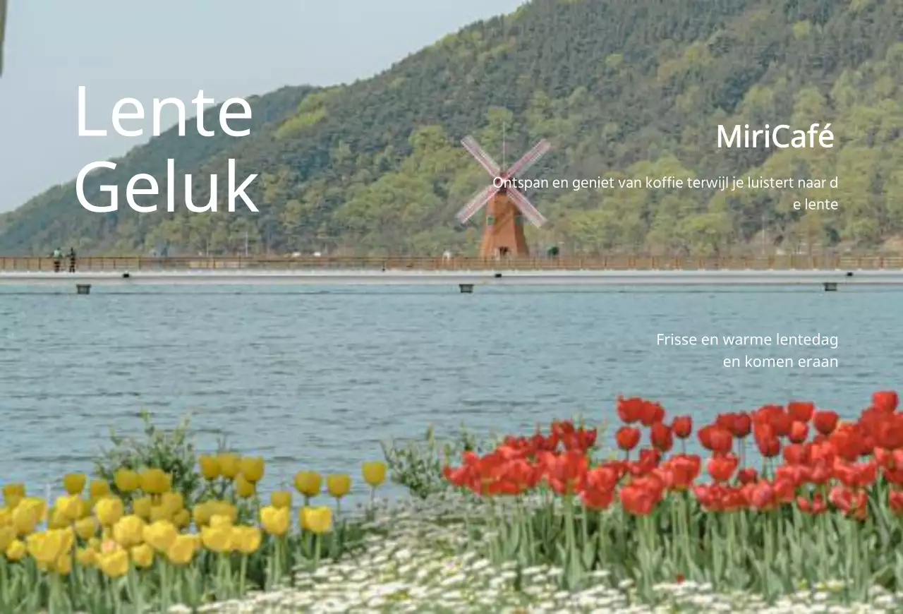 Emotioneel ontwerp met warme achtergrond en lenteconcept