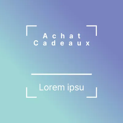 Achat de cadeaux