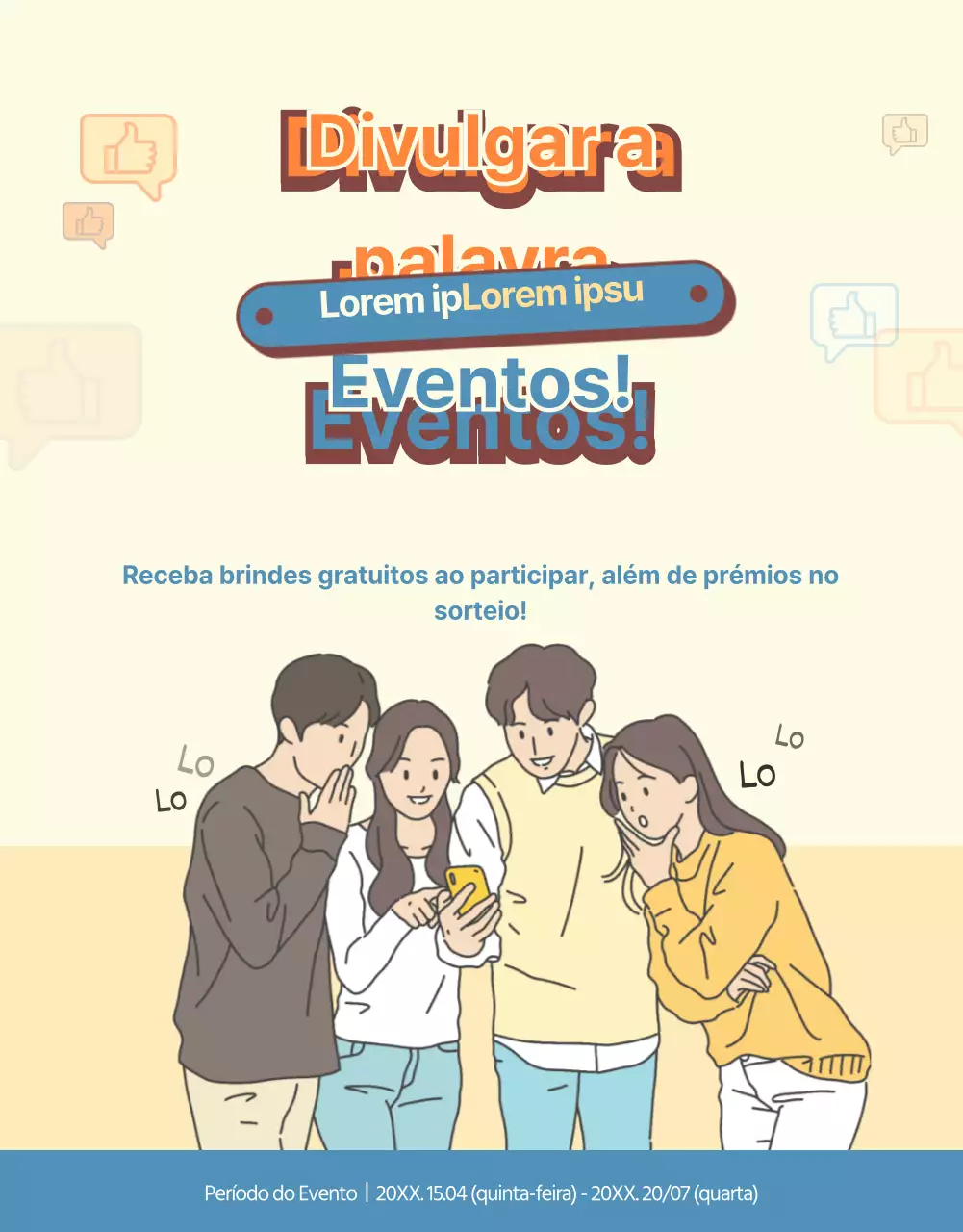 Eventos de divulgação