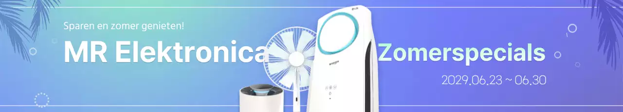 Elektronica te koop in mint en blauwe kleurverlopen