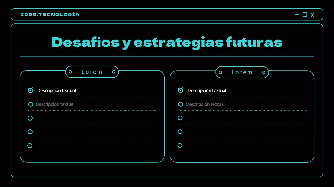 Los detalles en neón negro y azul anticipan las tendencias tecnológicas del futuro
