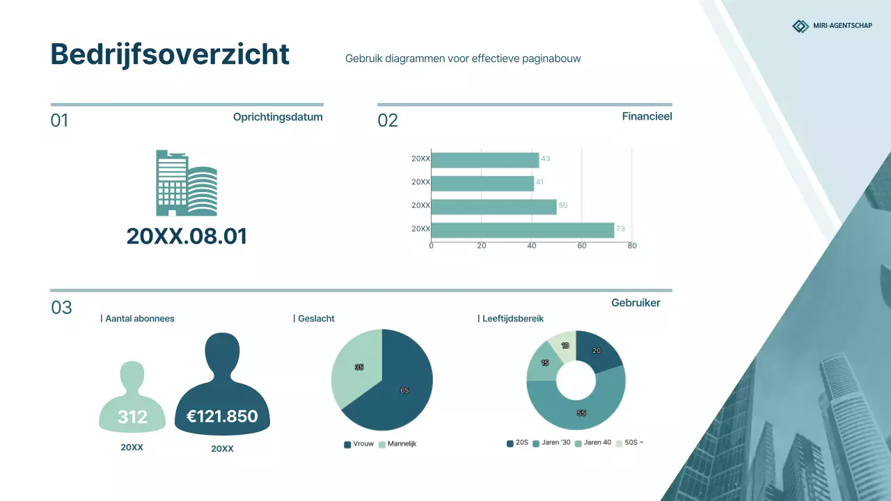 Samenvatting infographic in groen