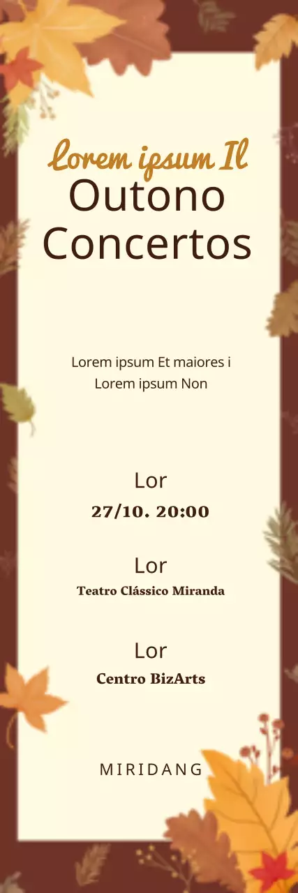 Concerto de Outono_Serial Banner
