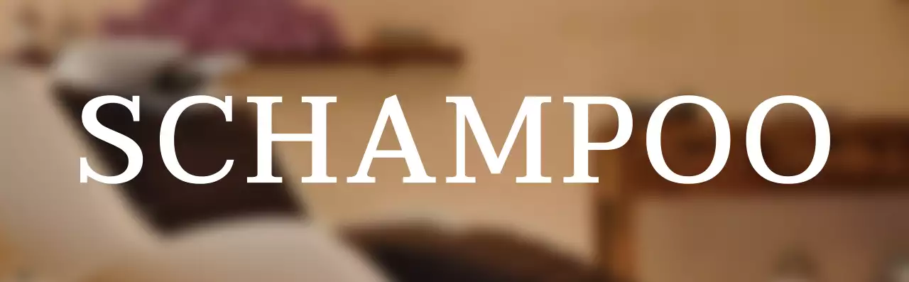 Shampoo tekstinstructies in een eenvoudige stijl