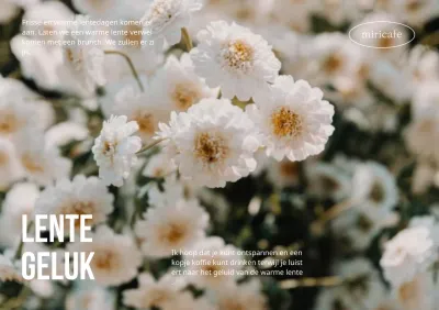 Bloemenontwerp voor de lente