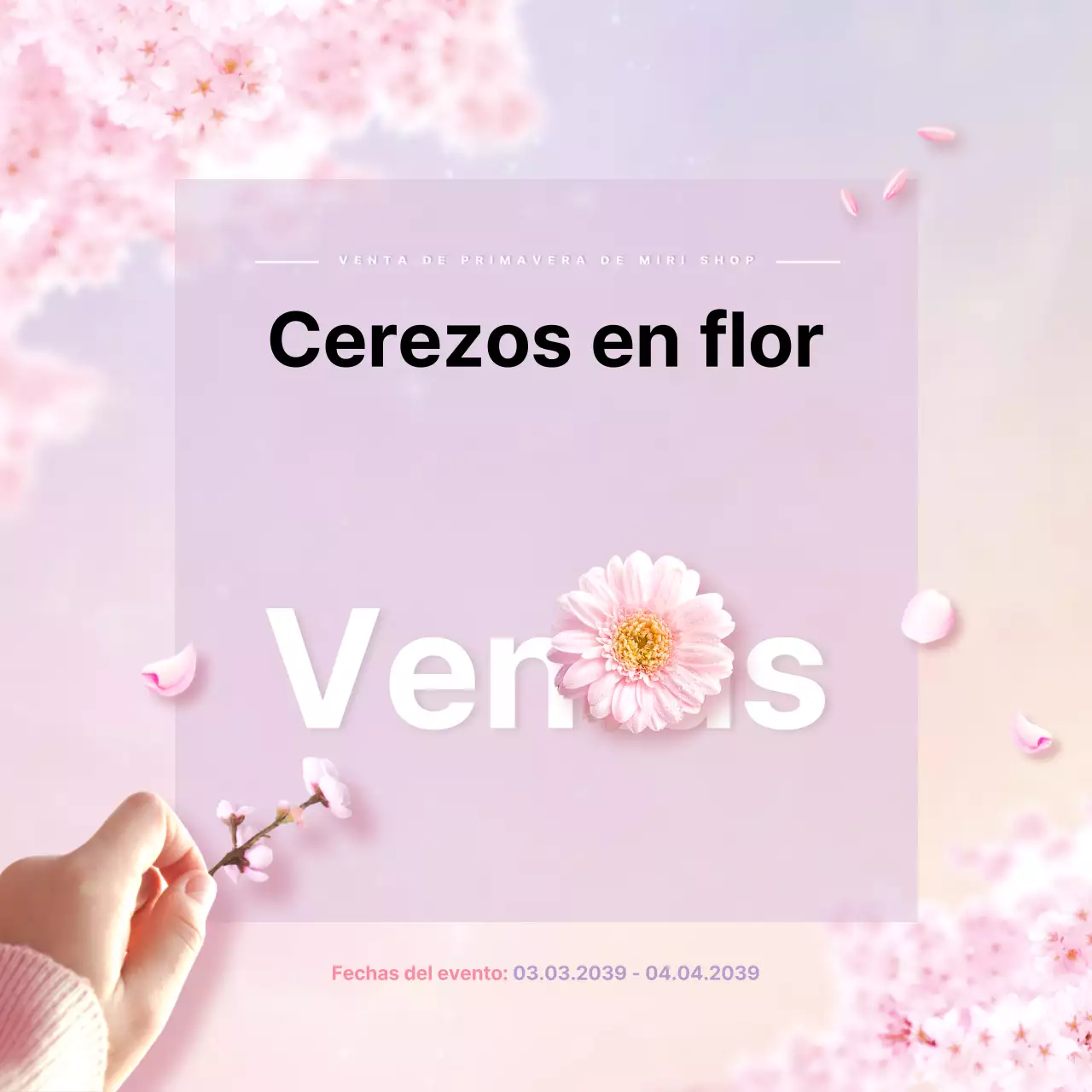 Venta de cerezos en flor
