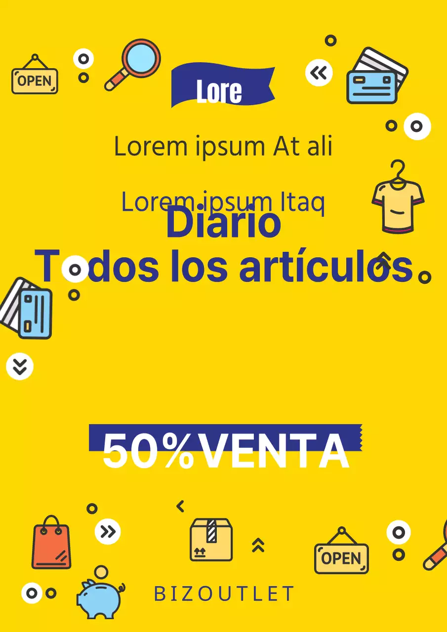 Rebajas en toda la tienda