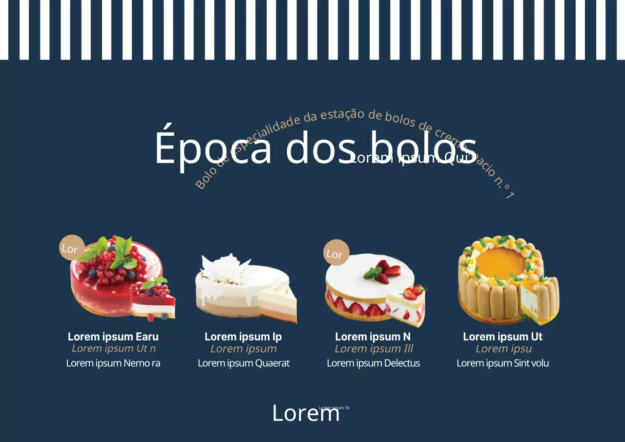Bolos especiais