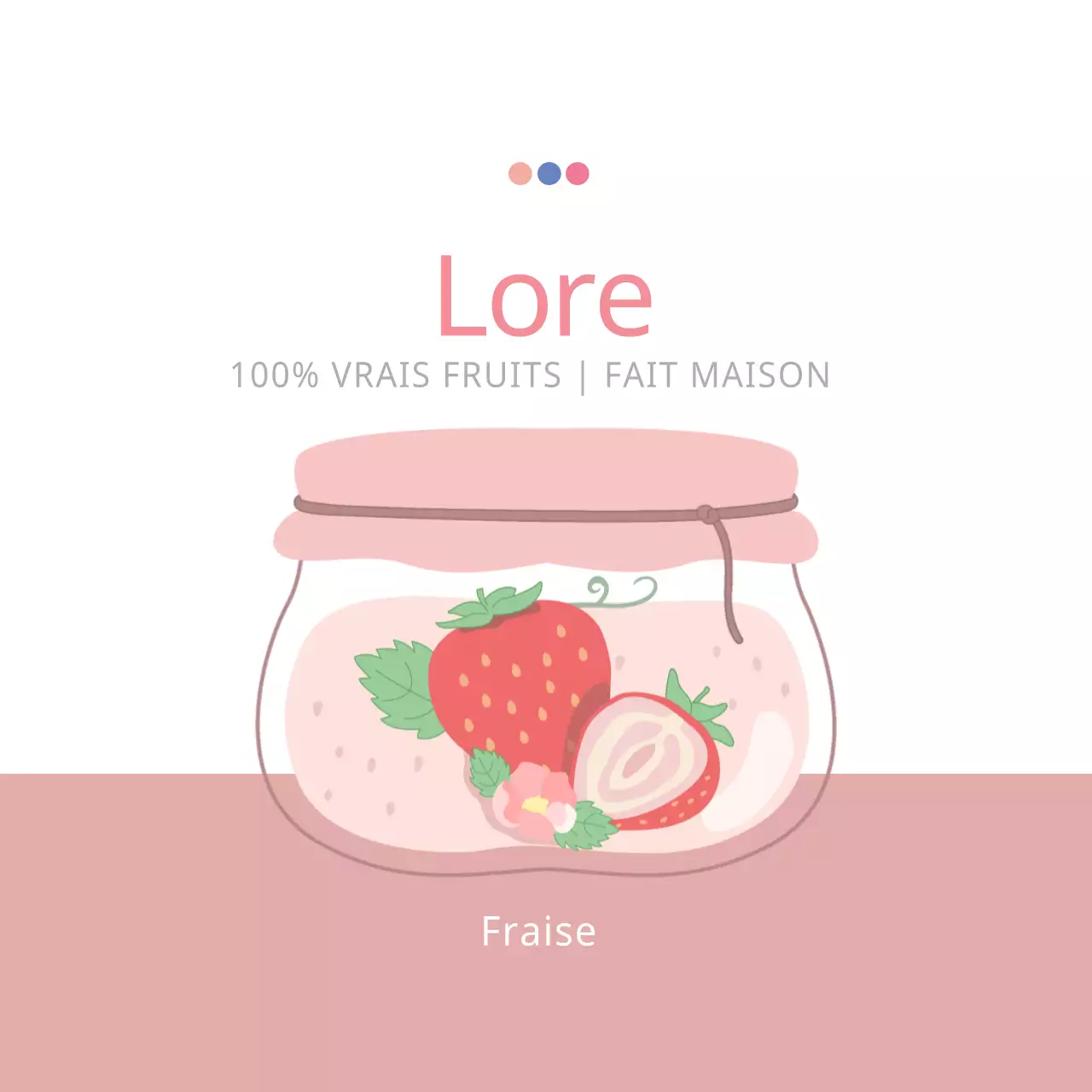 Confiture de fraises