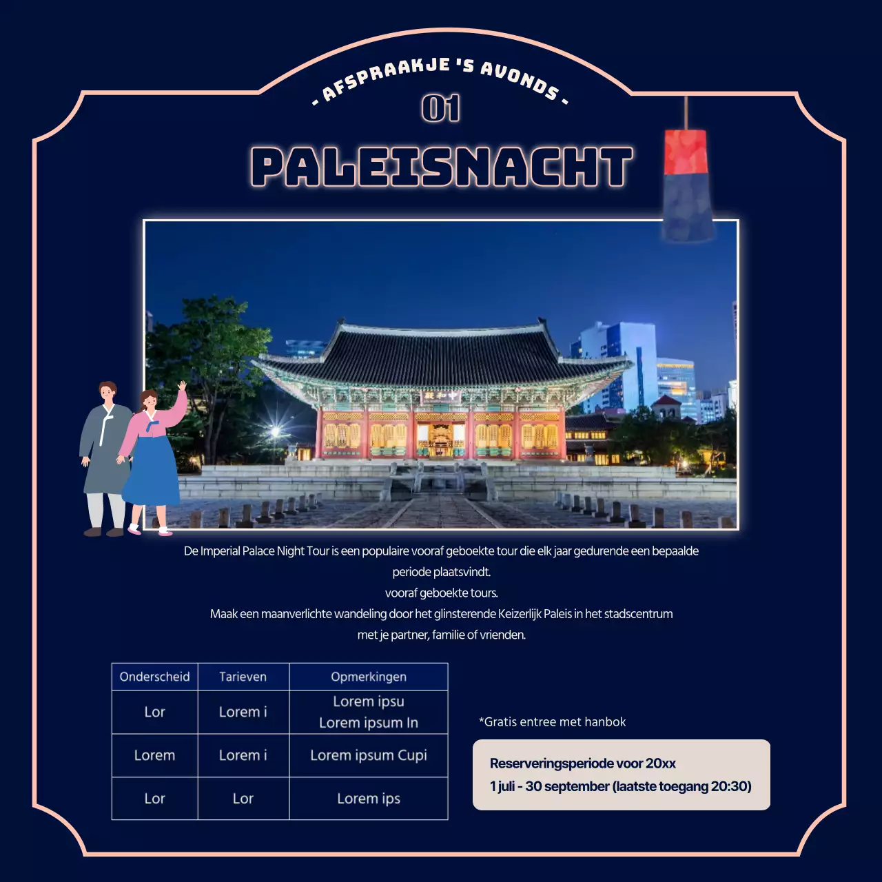 Toeristische attracties gaan 's nachts open met een glow-in-the-dark concept Reisinformatie