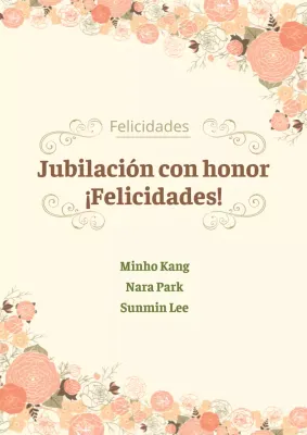 Ceremonia de jubilación