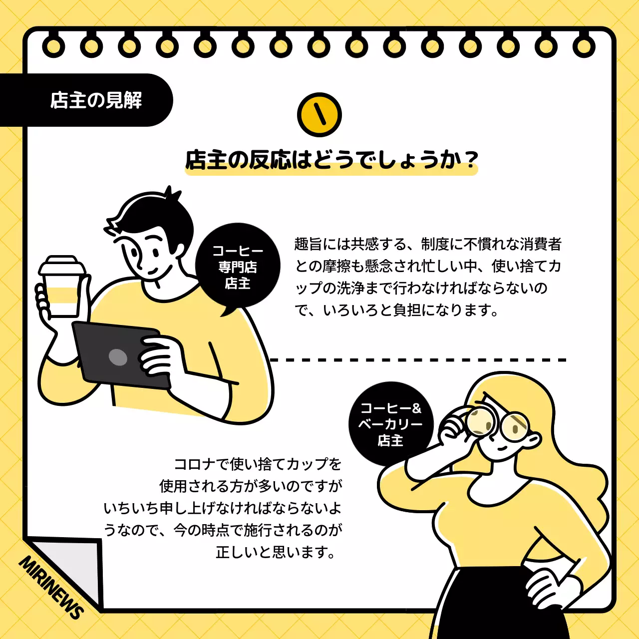 黄色 シンプル 環境保護 ポスター Instagram カルーセル