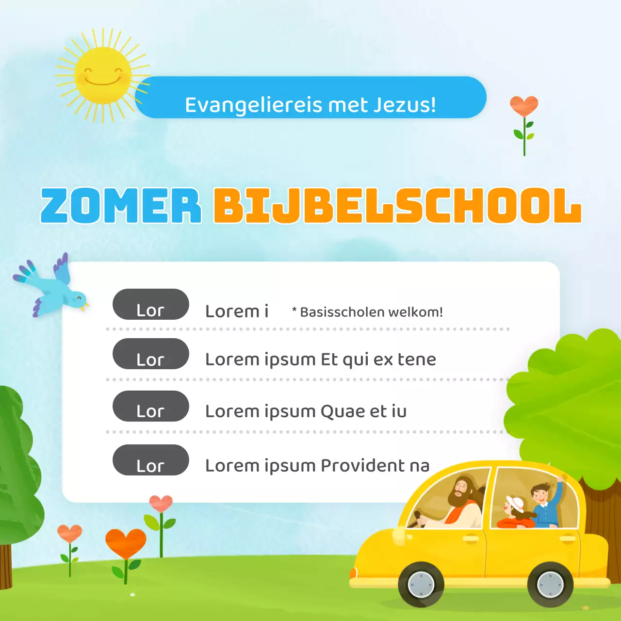 Zomer Bijbelschool