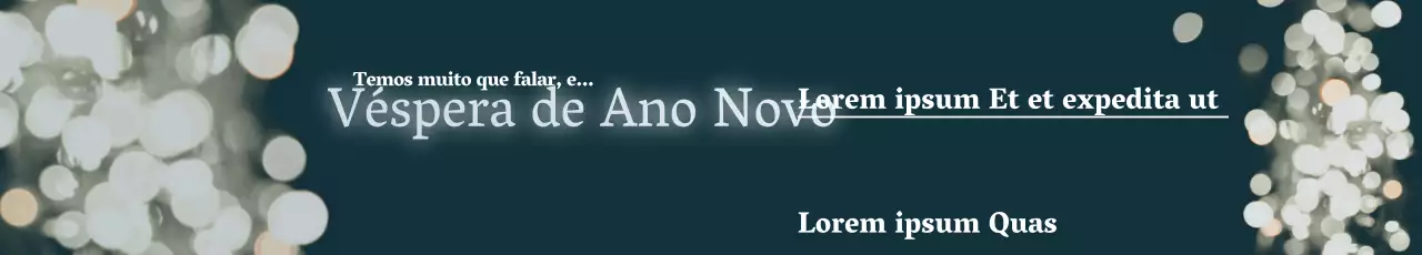 Véspera de Ano Novo