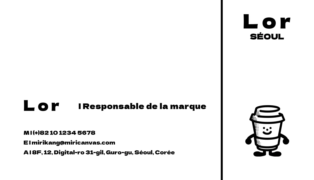 Personnages de café rétro en noir et blanc