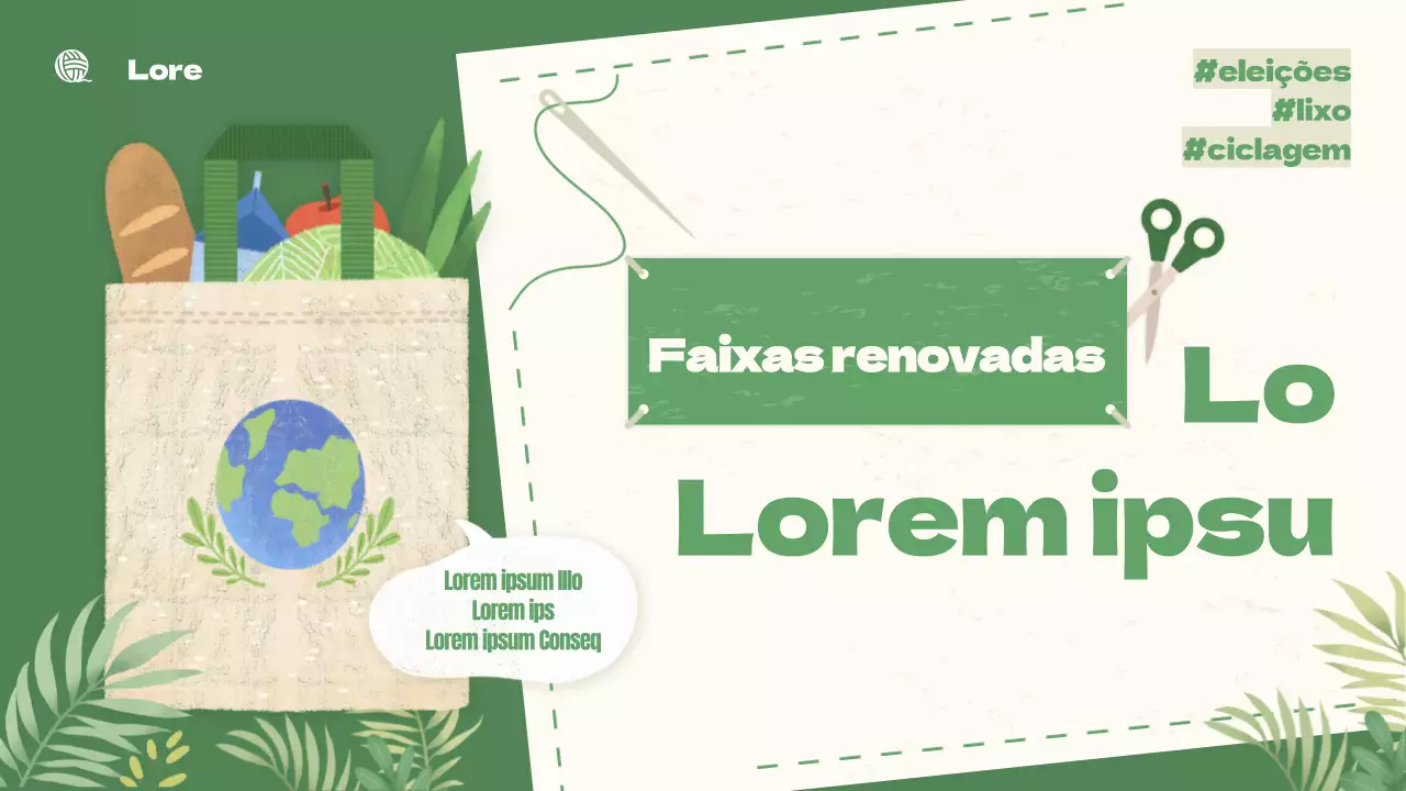 Ilustração em marfim verde de uma faixa de encerramento de eleições locais Miniatura do YouTube