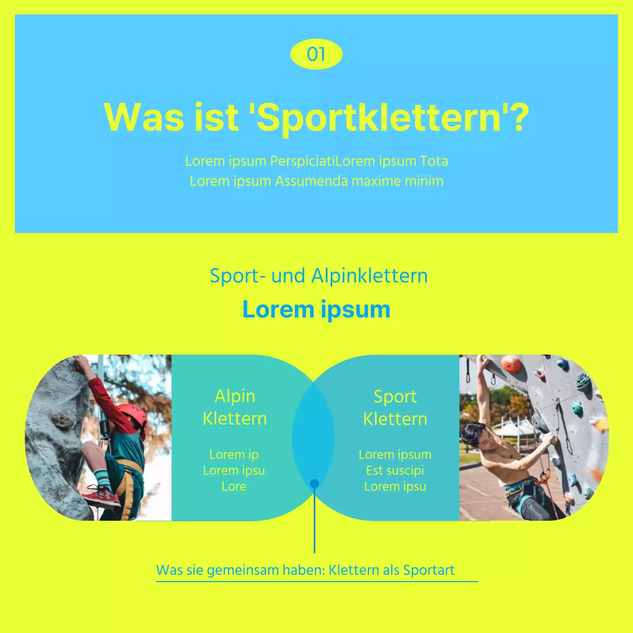 Ein Hauch von Kalk im Blau - Climbing CardNews