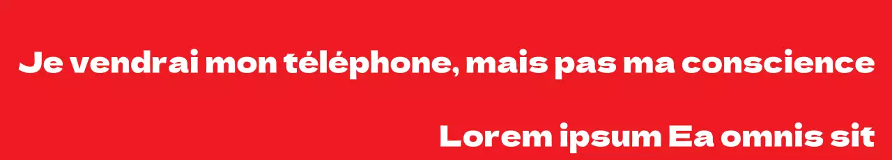 Vendeur de téléphones portables_bannière de rue