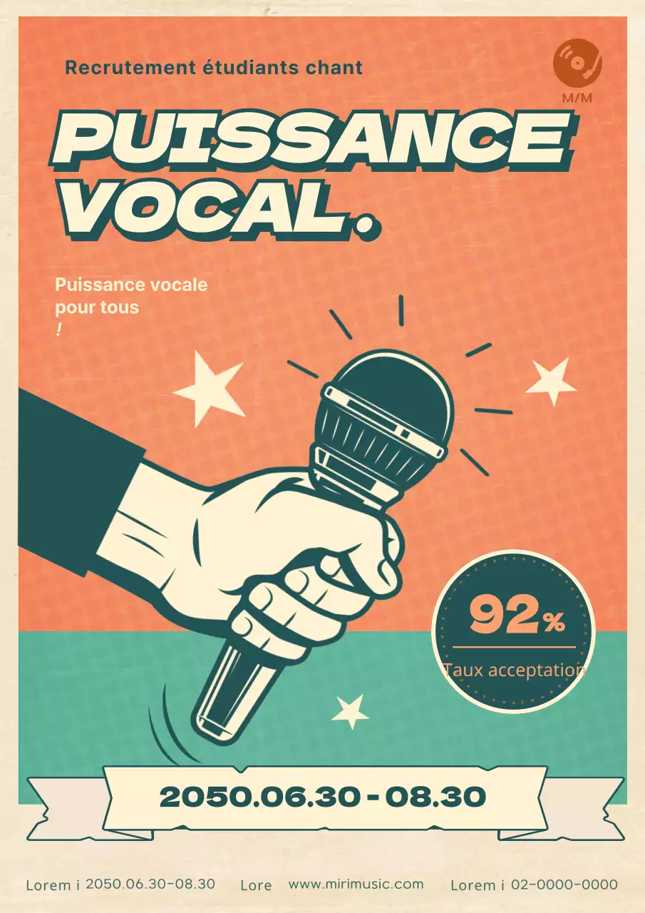 Conçu avec des couleurs et des illustrations d'époque pour vous donner une ambiance vintage.