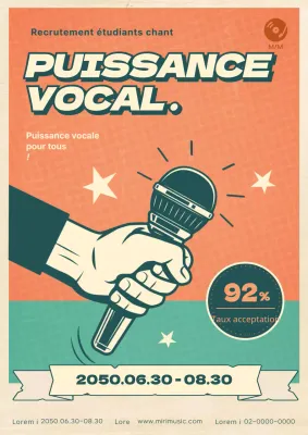 Conçu avec des couleurs et des illustrations d'époque pour vous donner une ambiance vintage.