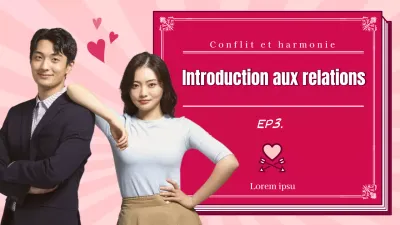 Illustration de la couverture du livre en rose et photo de couple surlignée Introduction aux études romanesques