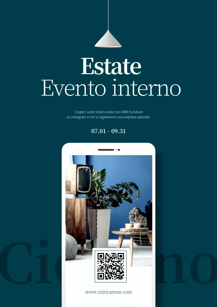 Promuovere un semplice evento di sconto interno con codice QR