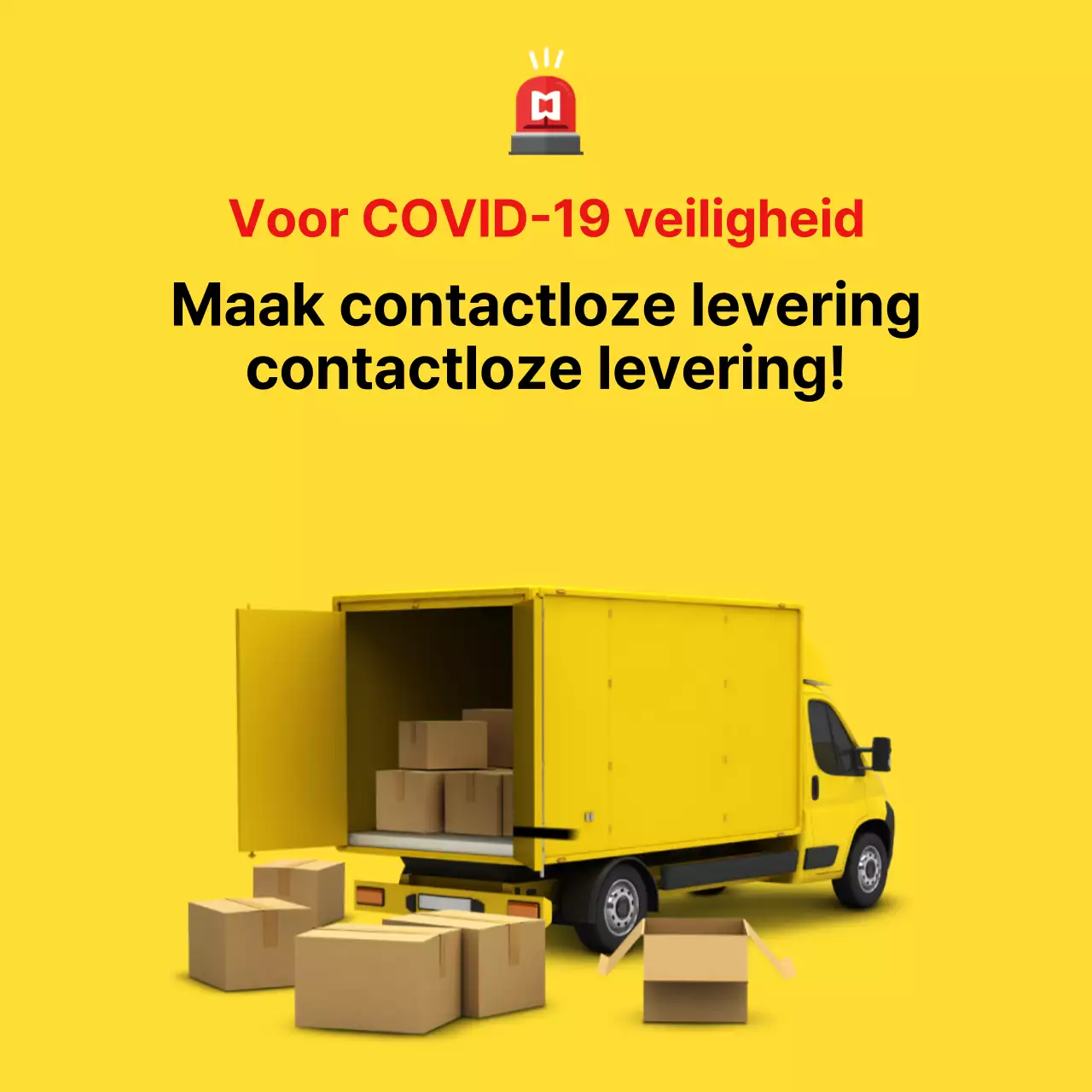 Contactloze levering