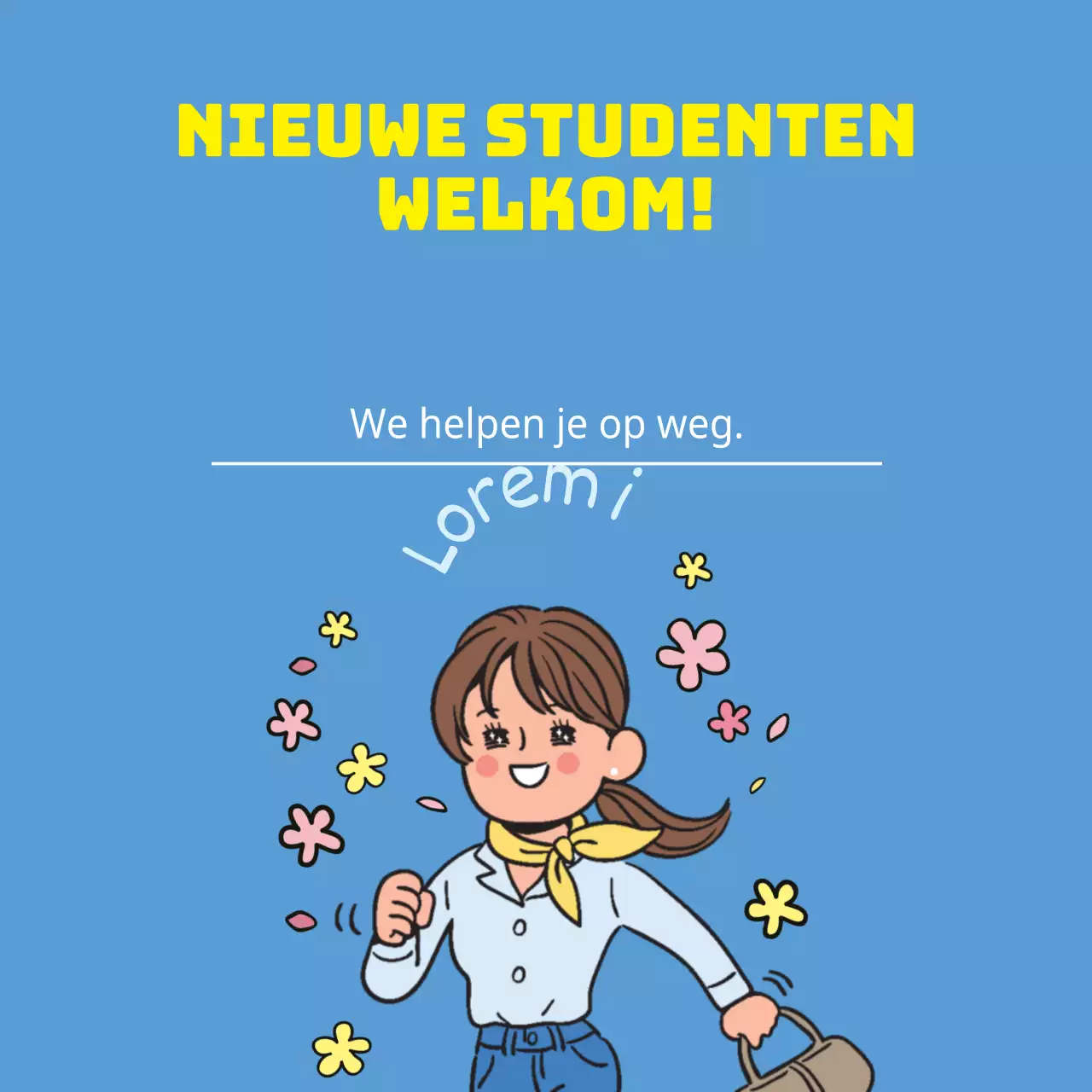 Welkom voor nieuwe studenten
