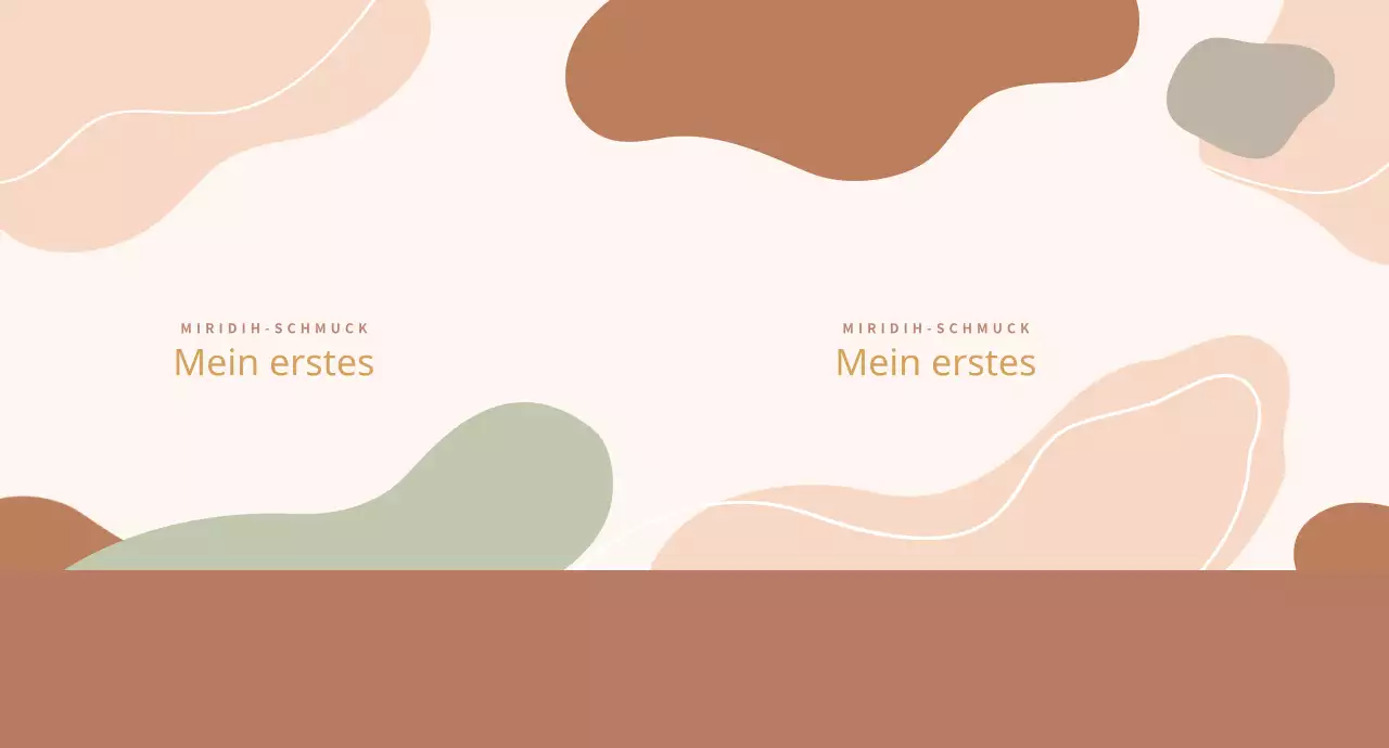 Beige Sensual Shapes and Patterns Jewellery Shop