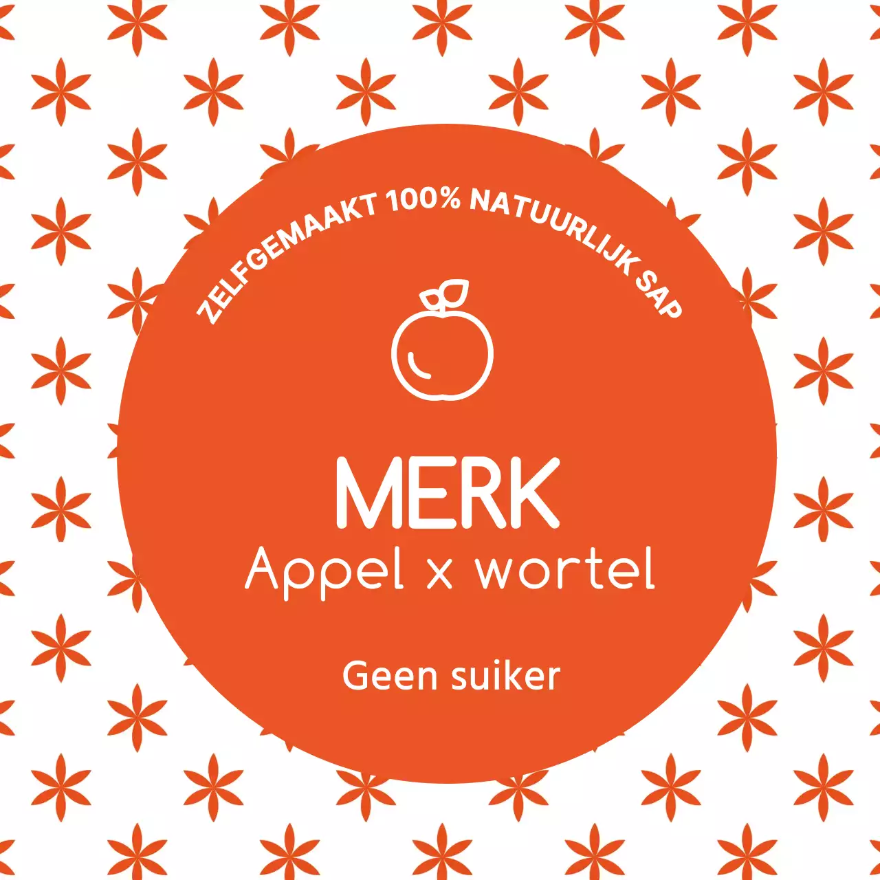 Etiketten voor vruchten- en groentesappen