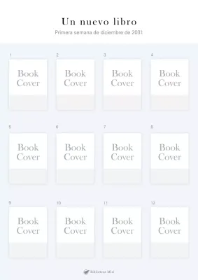 Lista de libros con un sencillo marco de portada malva