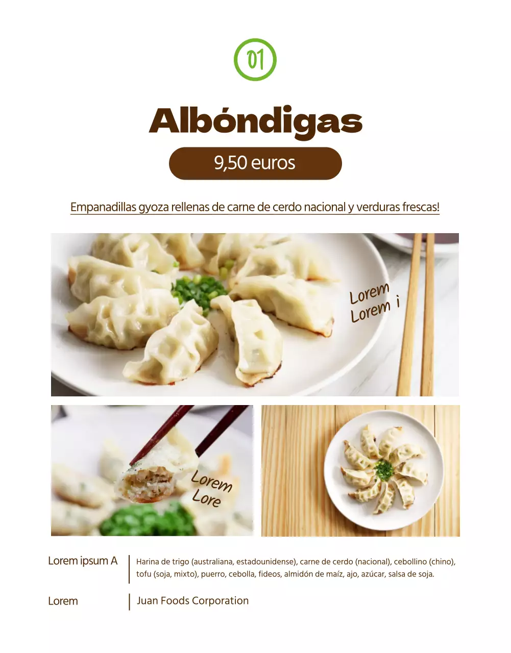 (Comida) albóndigas