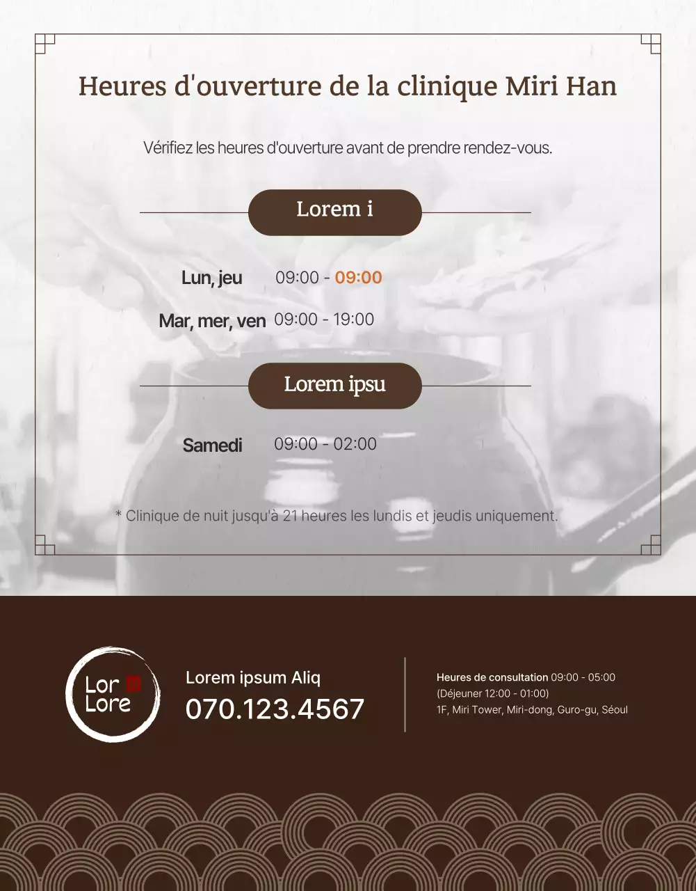 Traitement du syndrome de l'intestin irritable dans une clinique orientale de couleur brune en détail