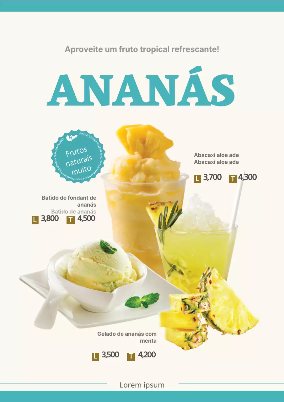 Promoções Pineapple
