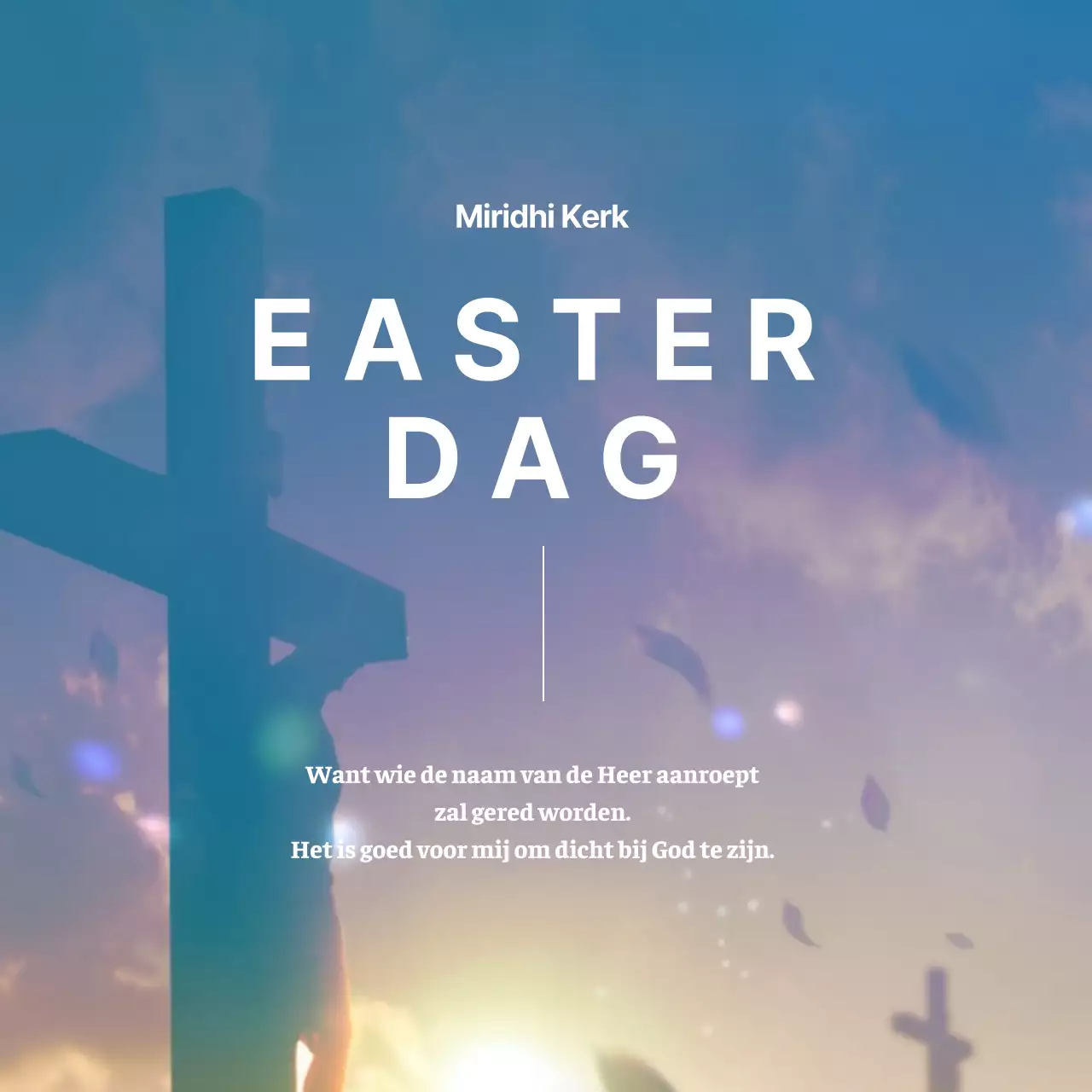 Sticker Paaskerkcirkel